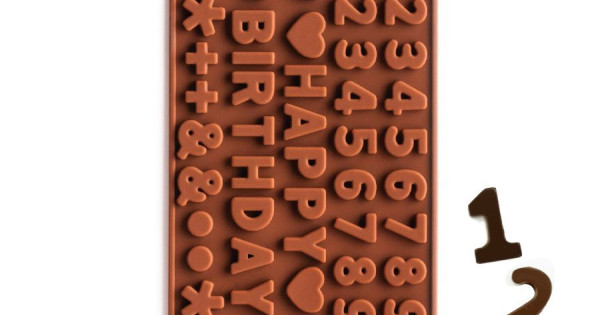 Chocolate letter moulds hotsell